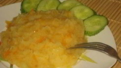 картофельное пюре постное