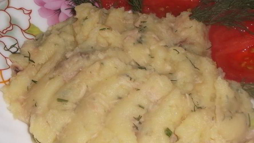 Рецепт картофельного пюре с индейкой