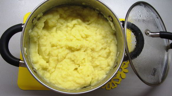 Рецепт Картофельного пюре с карамелизованным луком