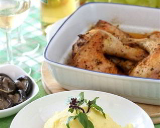 Картофельное пюре с хреном