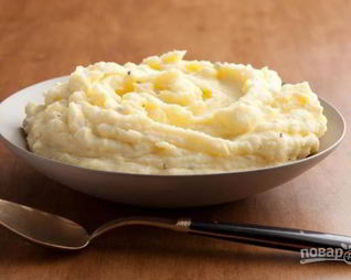 Картофельное пюре с маслом