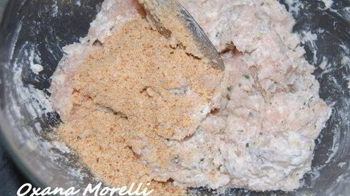 белоснежные котлетки с рикоттой