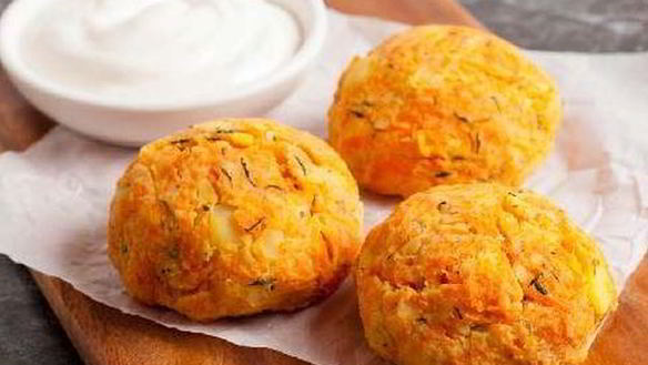 Рецепт Картофельных котлет с брынзой