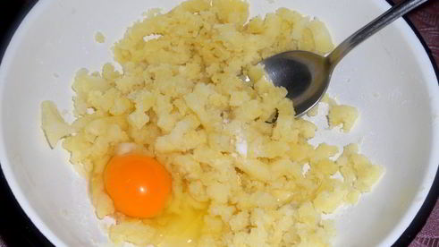 картофельные котлеты с мясом