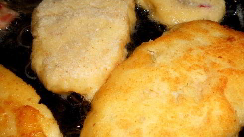 картофельные котлеты с мясом