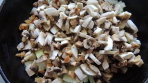 картофельные котлеты с рисом