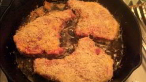 котлета натуральная из свинины на кости