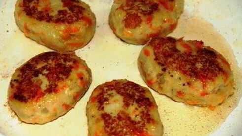 котлетки из щуки