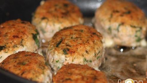 котлетки из семги по-итальянски