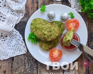 Котлеты из брокколи