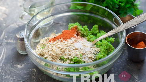 котлеты из брокколи