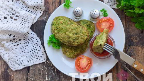 котлеты из брокколи