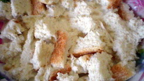 котлеты из двух видов рыб со сливочным соусом