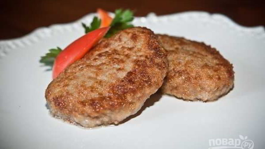 Рецепт котлет из фарша говядины и свинины