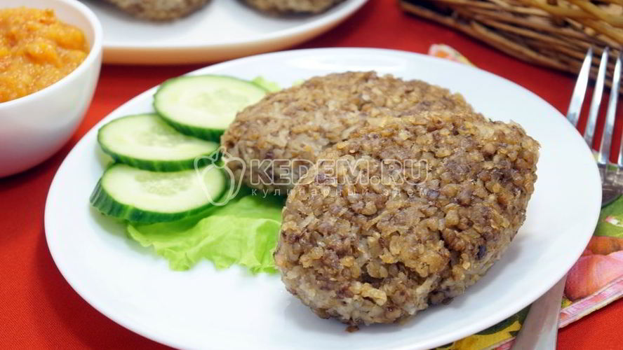 Рецепт котлет из гречки