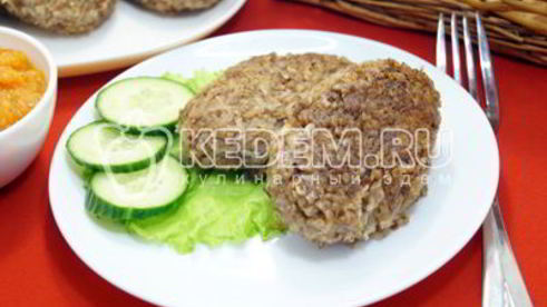 котлеты из гречки