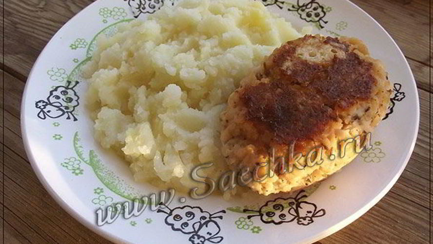 Рецепт котлет из кальмаров