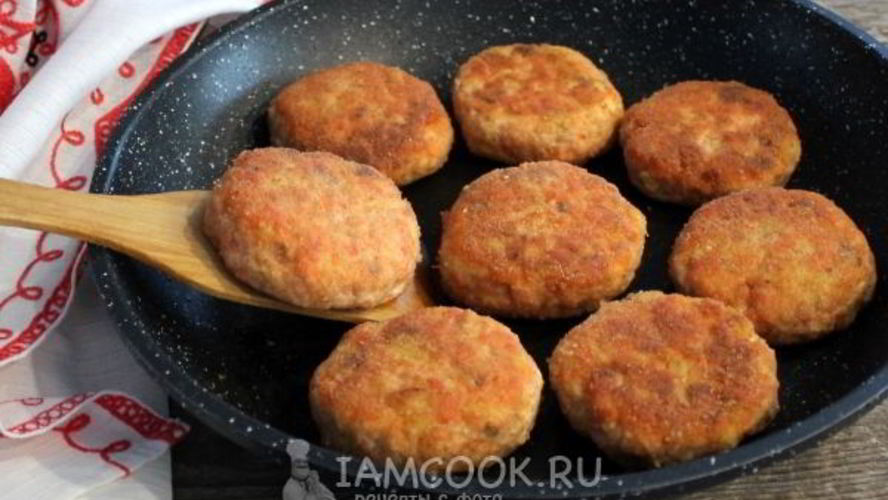 Рецепт котлет иза нерок