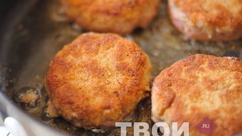 котлеты из свинины