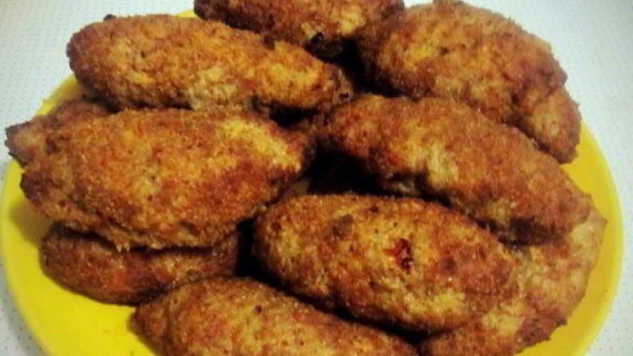 Рецепт котлет мясных с тыквой