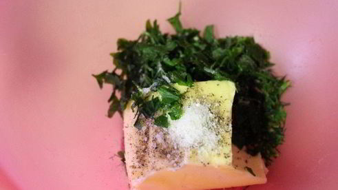 котлеты по-киевски с сыром и маслом