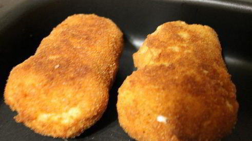 котлеты по-киевски с сыром и маслом