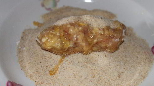 котлеты с чесночным маслом