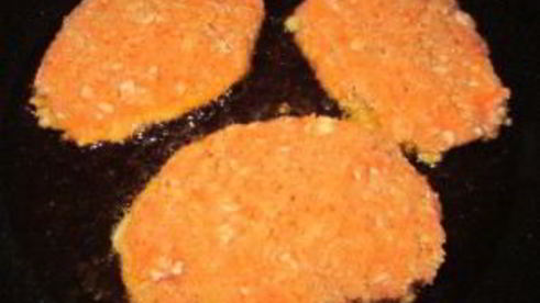 котлеты с овсяными хлопьями