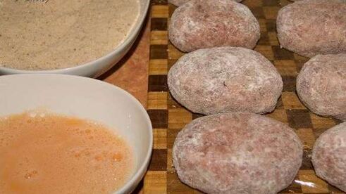 котлеты с пармезановой корочкой