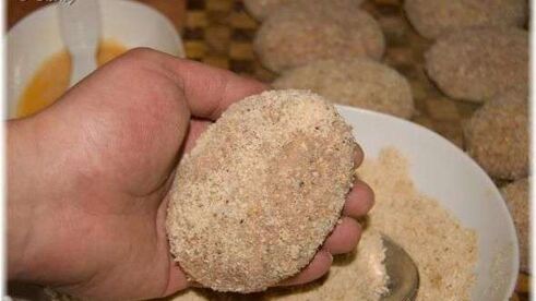 котлеты с пармезановой корочкой