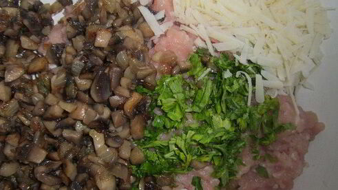 котлеты в картофельных гнездышках