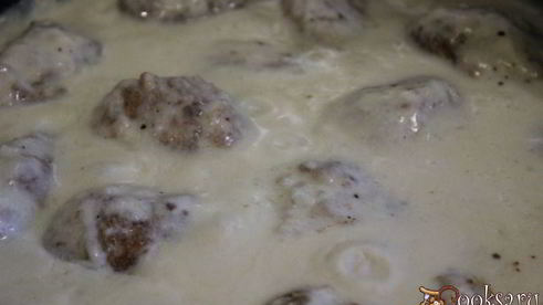 котлеты в молочном соусе