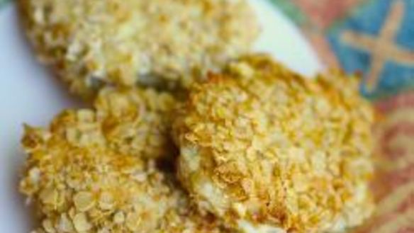 Рецепт Куриных котлеток в панировке из овсянки