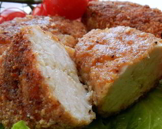 Куриные котлеты с грецкими орехами