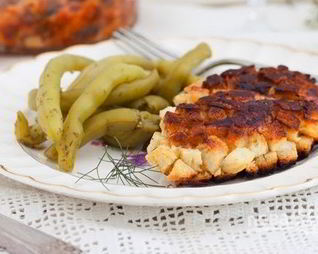 Куриные котлеты с сюрпризом