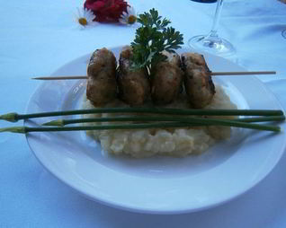 Мини-котлетки с яблоком