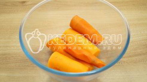 морковные котлеты с манкой