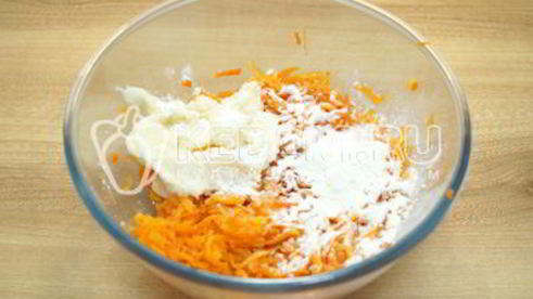 морковные котлеты с манкой