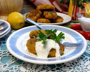 Постные капустные котлеты