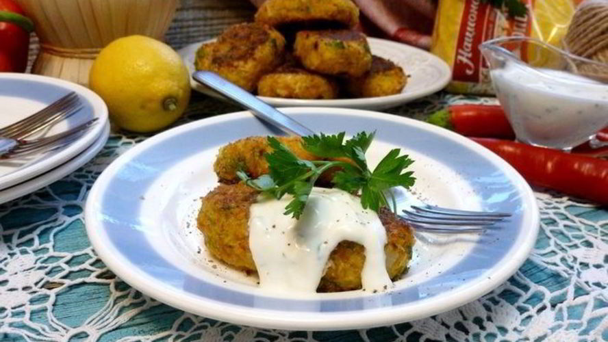 Рецепт постных капустных котлет