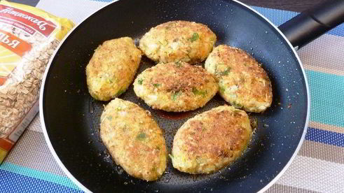 постные капустные котлеты