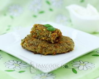 Постные котлеты из гречки