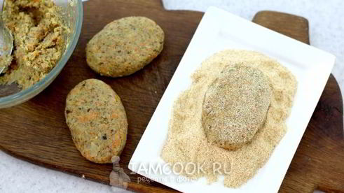 постные котлеты из гречки