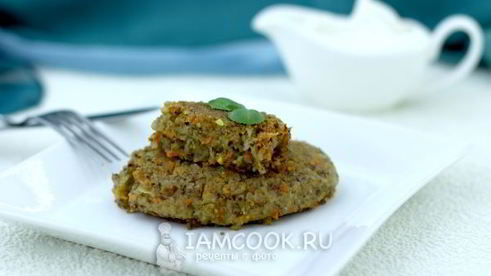 постные котлеты из гречки