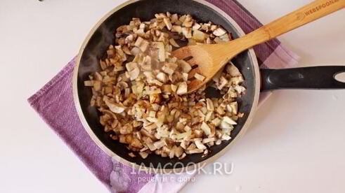 рубленые курино-грибные котлеты