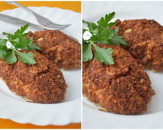 Рыбные котлеты с овощами Четверг