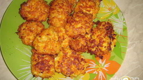 тыквенные котлеты нежность