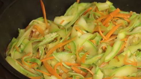 лапша из кабачков