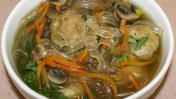 Рецепт Лапши по-тайски со свининой