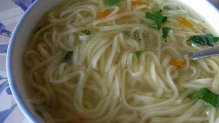 Рецепт лапши с курицей